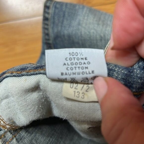 Killah by Miss Sixty flare jeans tartan patch vintage 90’s 00’s size 30 34” ins - Picture 9 of 12